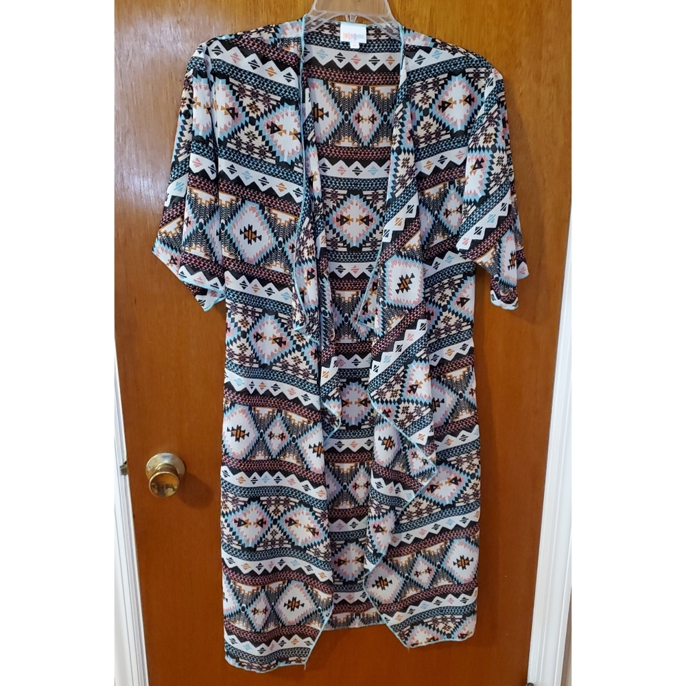 Aztec Print Kimono - Never Worn